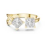 1.36 CT Princess  Lab Grown Diamond Ring | WOKE