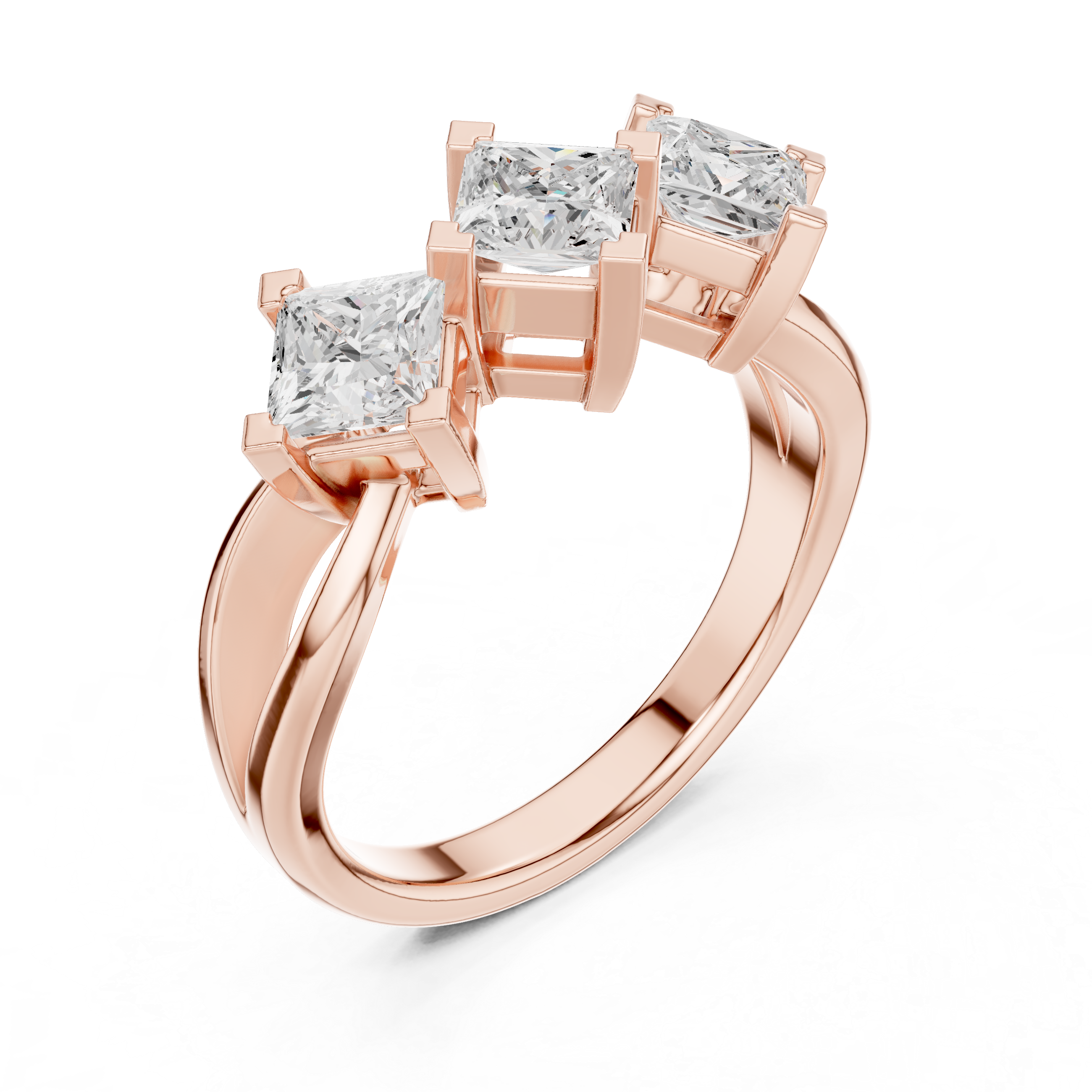1.3 CT Princess Lab Grown Diamond Ring | WOKE