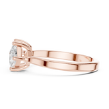 0.87 CT Princess Lab Grown Diamond Ring | WOKE