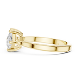 0.87 CT Princess Lab Grown Diamond Ring | WOKE