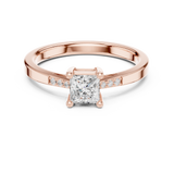 0.535 CT Princess Lab Grown Diamond Ring | WOKE