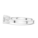 0.535 CT Princess Lab Grown Diamond Ring | WOKE