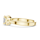 0.572 CT Princess & Round  Lab Grown Diamond Ring | WOKE