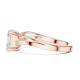 0.796 CT Radiant Lab Grown Diamond Ring | WOKE