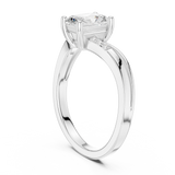 0.796 CT Radiant Lab Grown Diamond Ring | WOKE