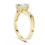 0.796 CT Radiant Lab Grown Diamond Ring | WOKE