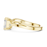 0.796 CT Radiant Lab Grown Diamond Ring | WOKE