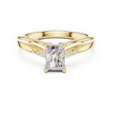 0.796 CT Radiant Lab Grown Diamond Ring | WOKE