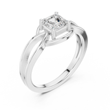 0.7 CT Emerald Lab Grown Diamond Ring | WOKE
