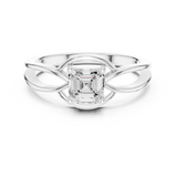 0.7 CT Emerald Lab Grown Diamond Ring | WOKE