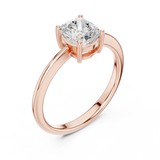 1.07 CT Cushion Sqaure Lab Grown Diamond Ring | WOKE