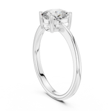 1.07 CT Cushion Sqaure Lab Grown Diamond Ring | WOKE