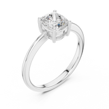 1.07 CT Cushion Sqaure Lab Grown Diamond Ring | WOKE