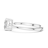 1.07 CT Cushion Sqaure Lab Grown Diamond Ring | WOKE