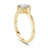 1.07 CT Cushion Sqaure Lab Grown Diamond Ring | WOKE