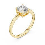 1.07 CT Cushion Sqaure Lab Grown Diamond Ring | WOKE