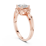 0.75 CT Princess Lab Grown Diamond Ring | WOKE