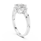 0.75 CT Princess Lab Grown Diamond Ring | WOKE