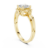 0.75 CT Princess Lab Grown Diamond Ring | WOKE