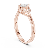0.466 CT Princess Lab Grown Diamond Ring | WOKE