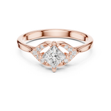 0.466 CT Princess Lab Grown Diamond Ring | WOKE