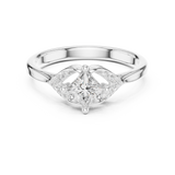 0.466 CT Princess Lab Grown Diamond Ring | WOKE