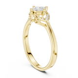 0.466 CT Princess Lab Grown Diamond Ring | WOKE