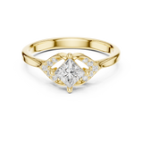 0.466 CT Princess Lab Grown Diamond Ring | WOKE