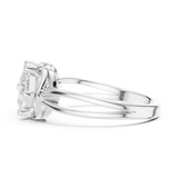 0.93 CT Princess Lab Grown Diamond Ring | WOKE