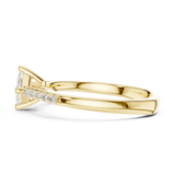 0.39 CT Princess Lab Grown Diamond Ring | WOKE
