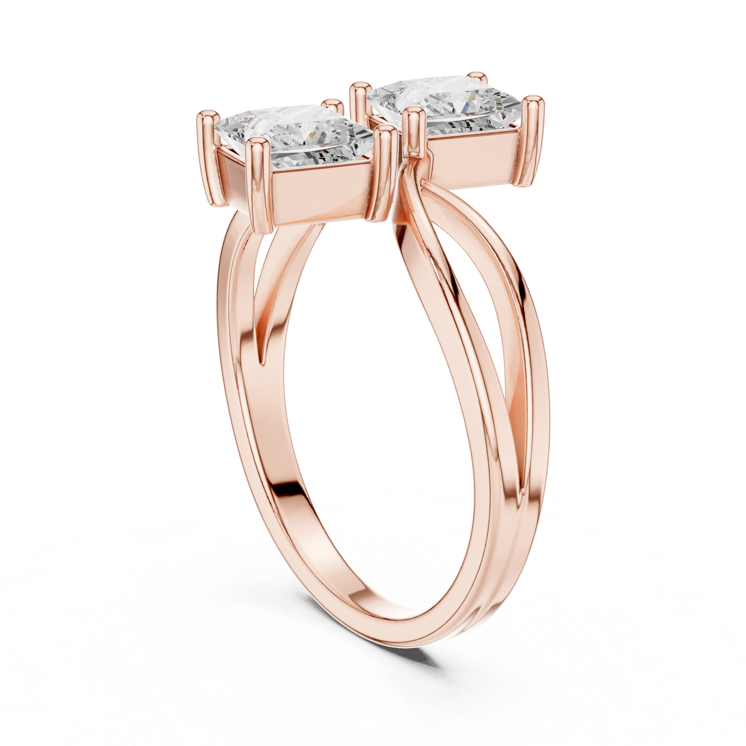 1.28 CT Princess Lab Grown Diamond Ring | WOKE