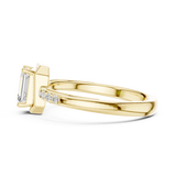 0.69 CT Emerald Lab Grown Diamond Ring | WOKE