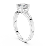 0.88 CT Emerald Lab Grown Diamond Ring | WOKE