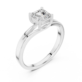 0.88 CT Emerald Lab Grown Diamond Ring | WOKE