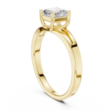 0.88 CT Emerald Lab Grown Diamond Ring | WOKE