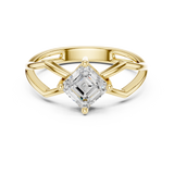 0.88 CT Emerald Lab Grown Diamond Ring | WOKE