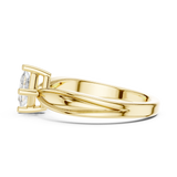 0.64 CT Princess Lab Grown Diamond Ring | WOKE
