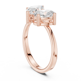 2.03 CT Marquise  &  oval Lab Grown Diamond Ring | WOKE