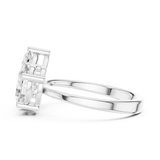2.03 CT Marquise  &  oval Lab Grown Diamond Ring | WOKE