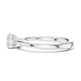 0.61 CT  Round  Mossonite Ring | WOKE