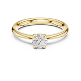 0.61 CT  Round  Mossonite Ring | WOKE