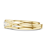 0.5 CT Round  Mossonite Ring | WOKE