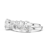 1.5 CT Round Moissanite Ring in 9K Gold/925 Silver |WOKE