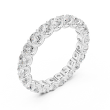 2 CT Round Cut Moissanite Ring in 9K Gold/925 Silver |WOKE