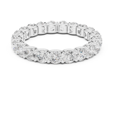 2 CT Round Cut Moissanite Ring in 9K Gold/925 Silver |WOKE