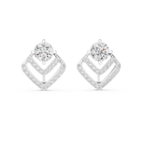 Round Cut Moissanite Studs in 9K Gold/925 Silver |WOKE