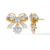 WOKE™ BOW tie Moissanite EARRINGS