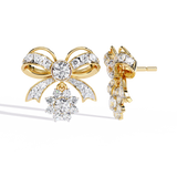 WOKE™ BOW tie Moissanite EARRINGS
