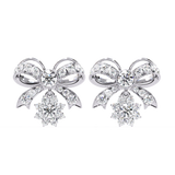 WOKE™ BOW tie Moissanite EARRINGS