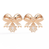 WOKE™ BOW tie Moissanite EARRINGS